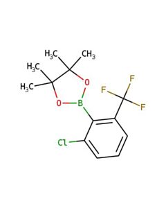 Astatech 2-CHLORO-6-(TRIFLUOROMETHYL)PHENYLBORONIC ACID PINACOL ESTER; 1G; Purity 95%; MDL-MFCD18756702